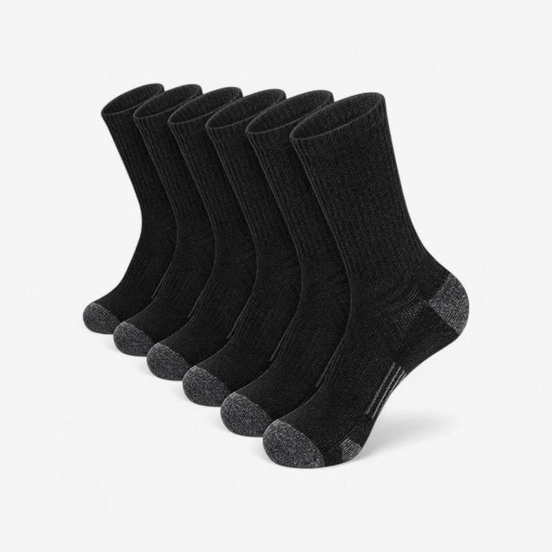 StretchLine – Knehøye Sokker med Elastisk Kant og Sømfri Tå