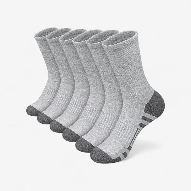 StretchLine – Knehøye Sokker med Elastisk Kant og Sømfri Tå