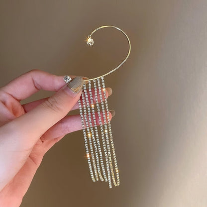 LuxeSpark - Håndlagde øreklips for ører med og uten hull i