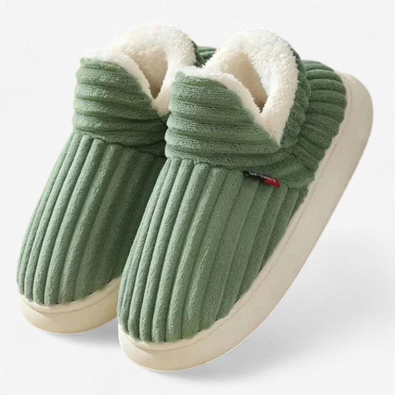 Eva – Tøfler med Rund Tå og Dra-På Design