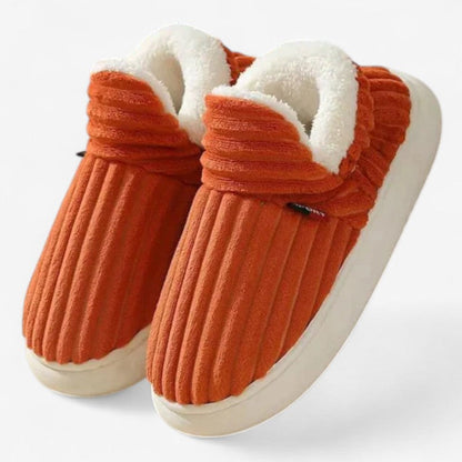 Eva – Tøfler med Rund Tå og Dra-På Design