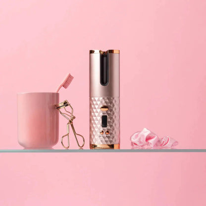 CurlPro - Trådløs automatisk krølletang for vakre og varige krøller