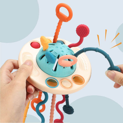 TotsPlay - Morsomt og interaktivt UFO-trekkleketøy for babyer