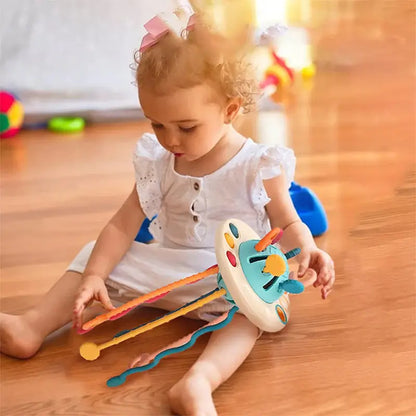 TotsPlay - Morsomt og interaktivt UFO-trekkleketøy for babyer