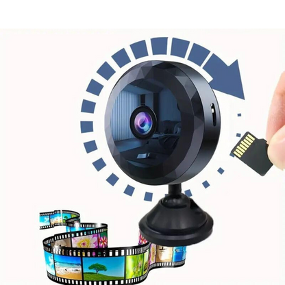 SecuraLink - Bærbart 1080P HD-sikkerhetskamera med nattsyn