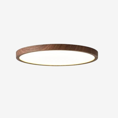 LumaWood – Rund taklampe med justerbare lysinnstillinger