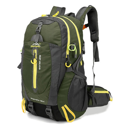 TrailBlaze - 40L vanntett ryggsekk for fotturer, camping og reiser