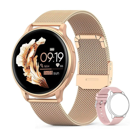 FitTrack - Smart Fitness Tracker Klokke med Bluetooth Samtaler