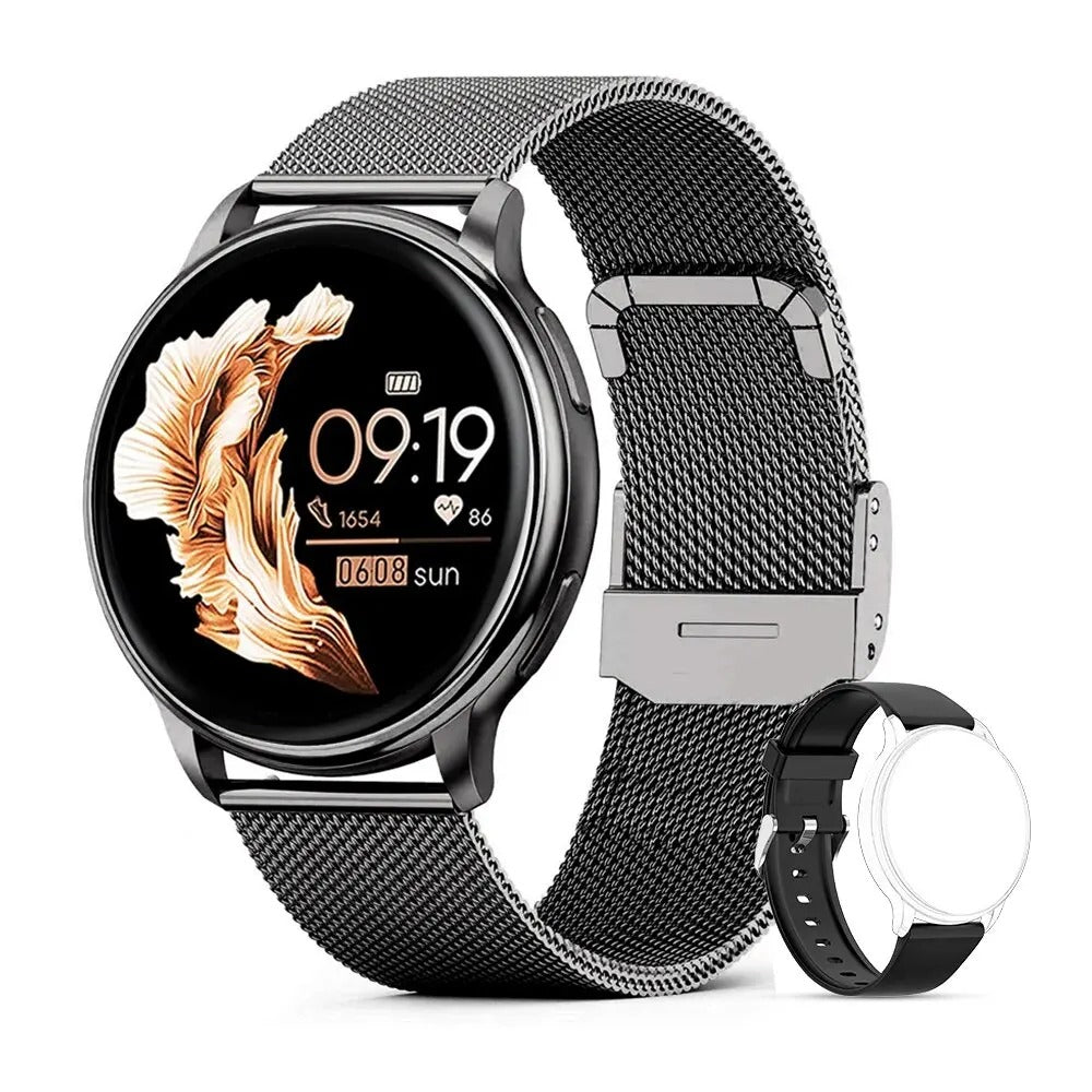 FitTrack - Smart Fitness Tracker Klokke med Bluetooth Samtaler