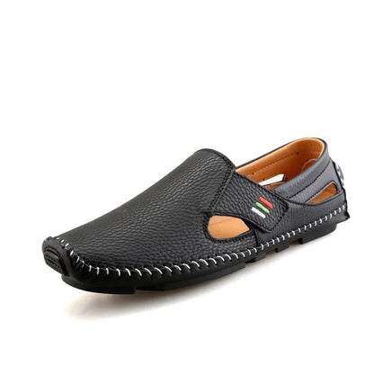 Oliver - Pustende slip-on flate sko for avslappet stil