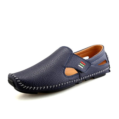 Oliver - Pustende slip-on flate sko for avslappet stil