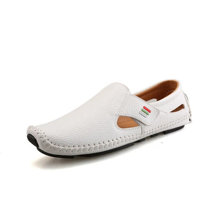 Oliver - Pustende slip-on flate sko for avslappet stil