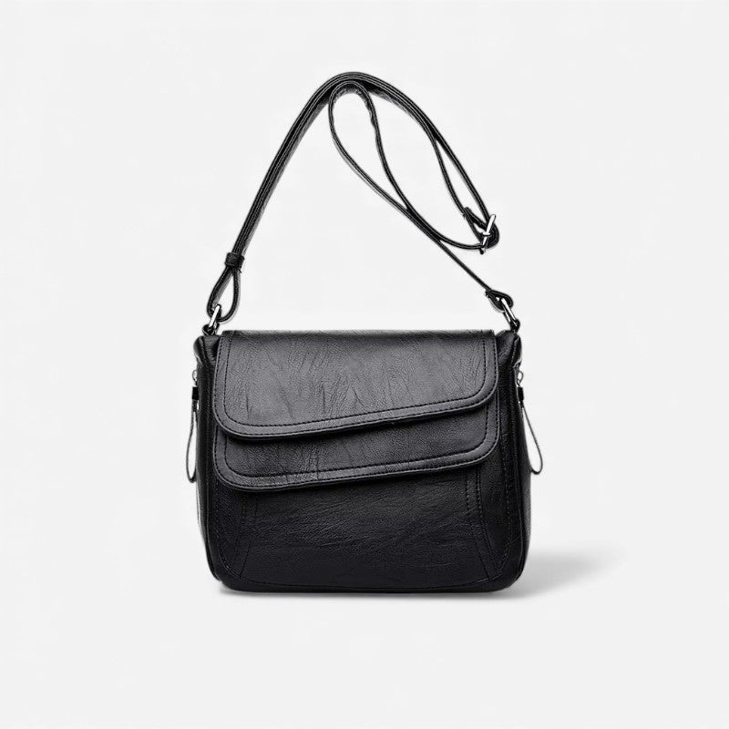 Elin – Skulderveske med justerbare stropper og glidelåslommer