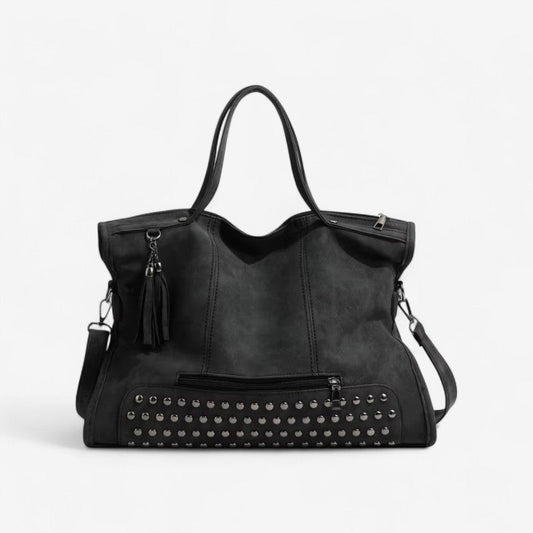 Jessica – Håndveske med flere glidelåslommer og justerbar stropp