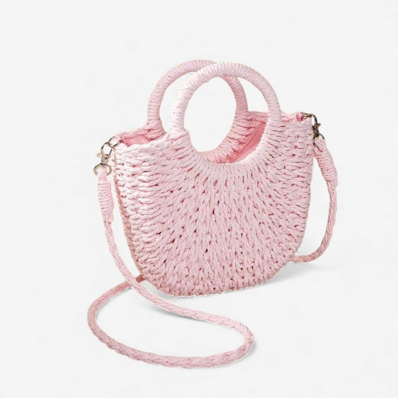 Hannah – Håndveske med doble håndtak og avtakbar skulderstropp