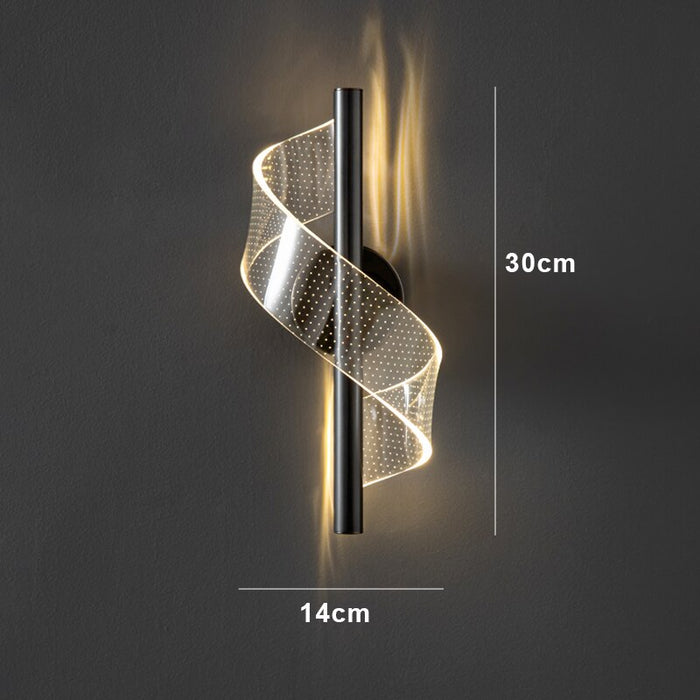 GlassElegance - Stilig vegglampedesign