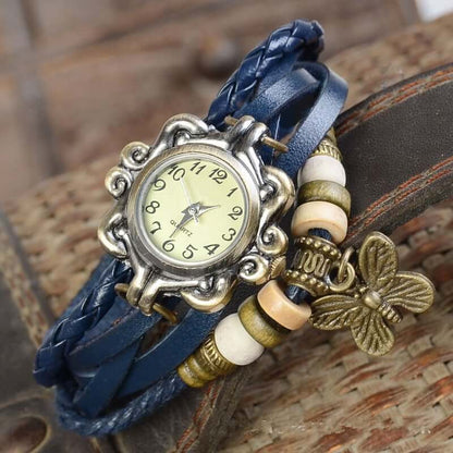 EthnoChic - Vintage armbåndsur med tidløs design og bohemsk sjarm