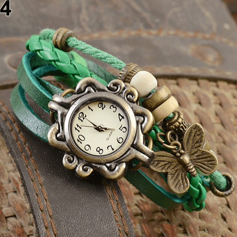 EthnoChic - Vintage armbåndsur med tidløs design og bohemsk sjarm