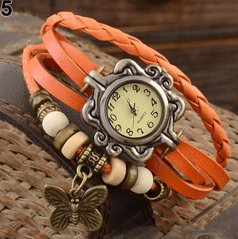 EthnoChic - Vintage armbåndsur med tidløs design og bohemsk sjarm