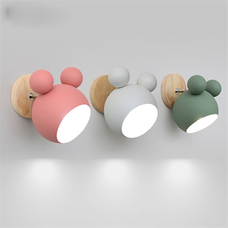 GlowNest - Moderne LED-vegglampe for barnerom