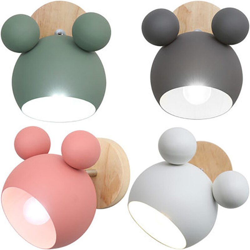 GlowNest - Moderne LED-vegglampe for barnerom