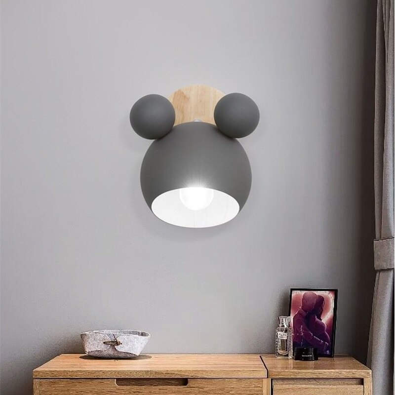 GlowNest - Moderne LED-vegglampe for barnerom