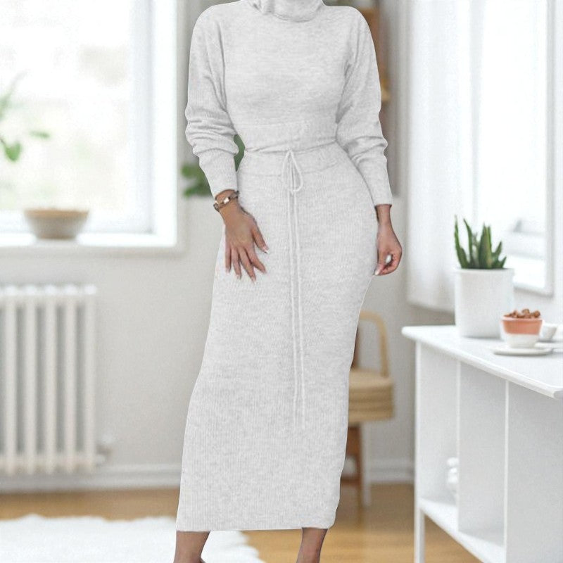 Iselin – Bodycon Todelt Sett med Justerbar Skjørt