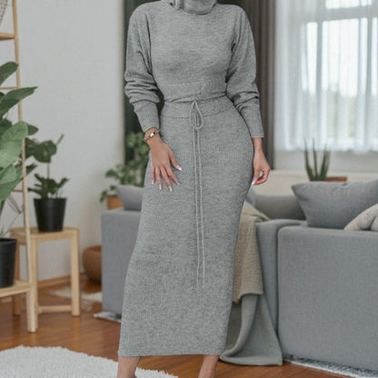 Iselin – Bodycon Todelt Sett med Justerbar Skjørt