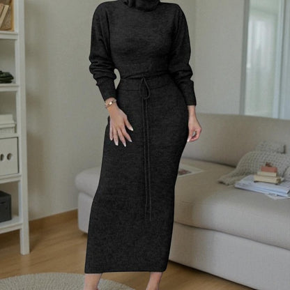 Iselin – Bodycon Todelt Sett med Justerbar Skjørt