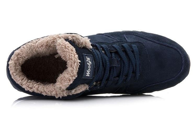 Carl - Varm og Komfortabel Pelsforet Ankelstøvlett med Sklisikkert Design