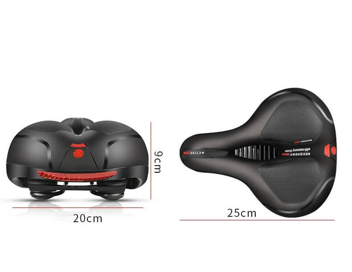AeroFit - Ergonomisk sykkelsadel med støtdempende og ventilerende egenskaper