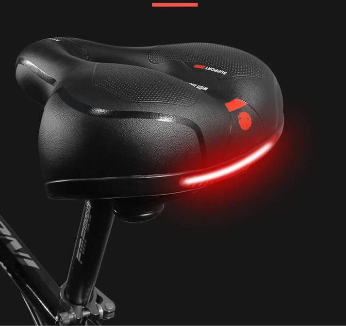 AeroFit - Ergonomisk sykkelsadel med støtdempende og ventilerende egenskaper