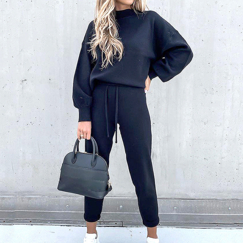 Sienna - Koselig todelt dress med høy hals