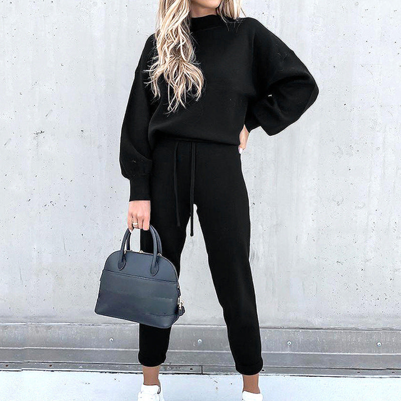 Sienna - Koselig todelt dress med høy hals
