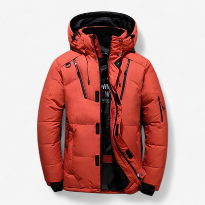 Rafael – Vattert Jakke med Avtagbar Hette og Justerbare Mansjetter