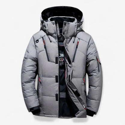 Rafael – Vattert Jakke med Avtagbar Hette og Justerbare Mansjetter