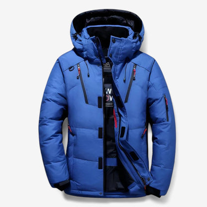 Rafael – Vattert Jakke med Avtagbar Hette og Justerbare Mansjetter